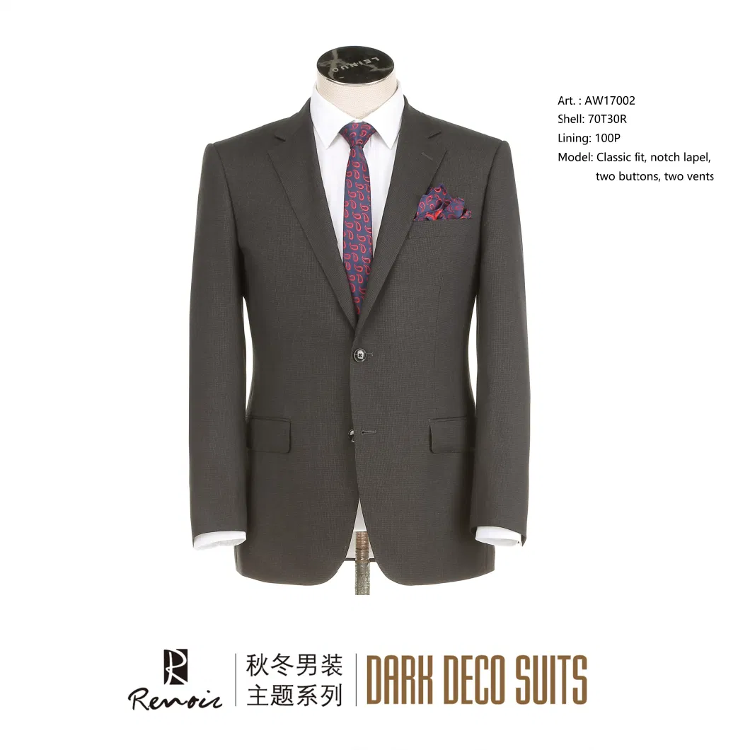 OEM 2 Piece Classic Fit Two Buttons Men&prime; S Business Suit