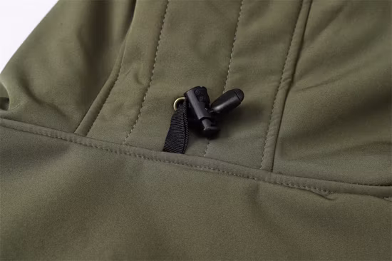 OEM New Fashion Mens Fleece Outdoor Tactical Softshell Jacket Hooded Outwear Coat