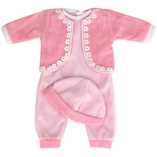 Customized Girl Dolls Premium Wool Clothes Gift Lovely Doll Clothing for 18 Inch American Girls Baby Dolls Includes Handmade Crafts Doll Sport Suit and Hat